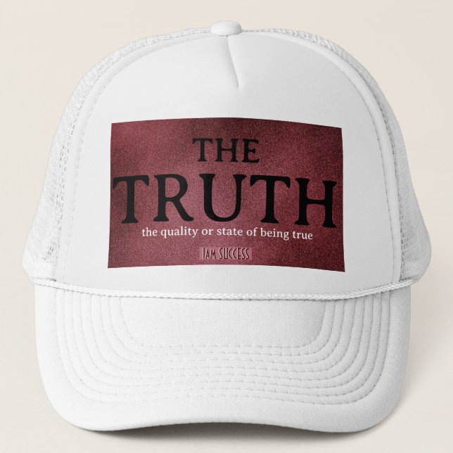 THE TRUTH TRUCKER HAT (Front)