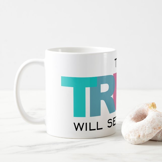 The Truth will set you Free Coffee Mug (With Donut)
