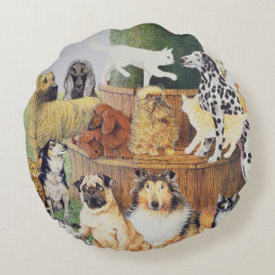 The Trysting tree Round Cushion