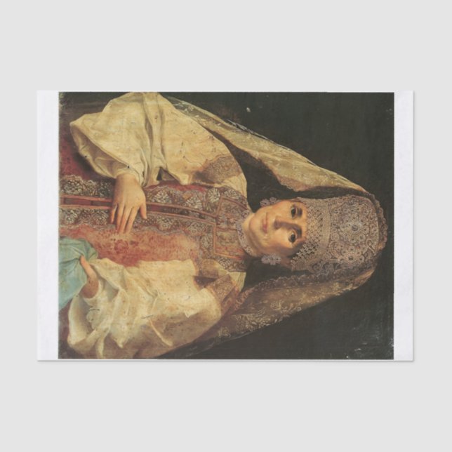 The Tsarina Tissue Paper (Front)