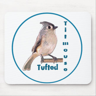 The Tufted Titmouse Mouse Pad
