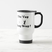 "The Tug is my Drug" Fishing MUG