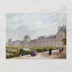 The Tuileries during the Restoration Postcard