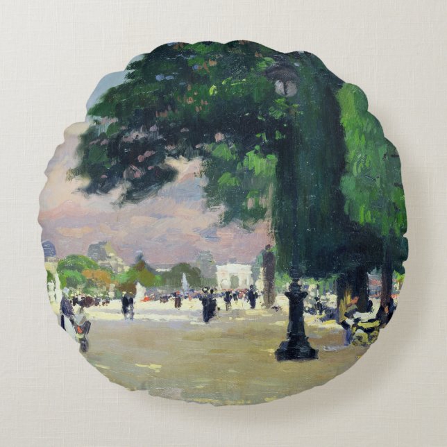The Tuileries Round Cushion (Front)