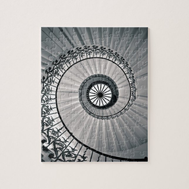 The Tulip Staircase, Queen's House Greenwich Jigsaw Puzzle (Vertical)