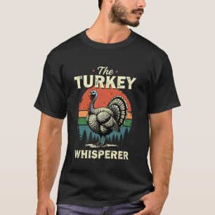 The Turkey Whisperer Vintage Cooking Thanksgiving T-Shirt