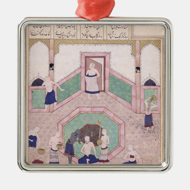 The Turkish Bath Metal Tree Decoration (Front)