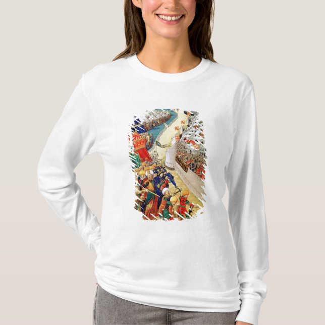 The Turkish forces preparing for battle T-Shirt (Front)