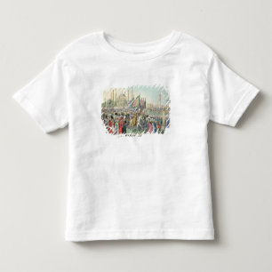 The Turkish Sultan reviewing his Janissaries (engr Toddler T-Shirt