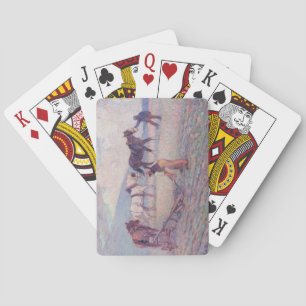 The Turn-Rice Plough, c.1909 (oil on canvas) Playing Cards