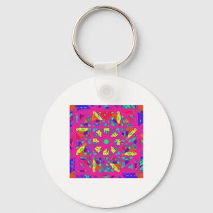 The Turning Wheel Sticker  Key Ring