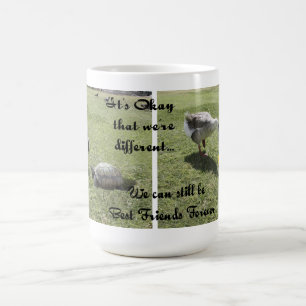 The Turtle & The Goose (w/Text) Coffee Mug