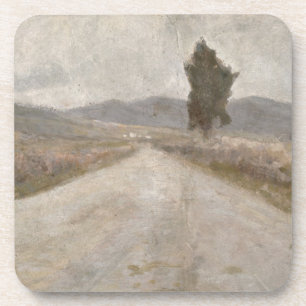 The Tuscan Road, c.1899 (board) Coaster