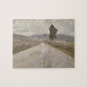 The Tuscan Road, c.1899 (board) Jigsaw Puzzle