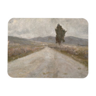 The Tuscan Road, c.1899 (board) Magnet