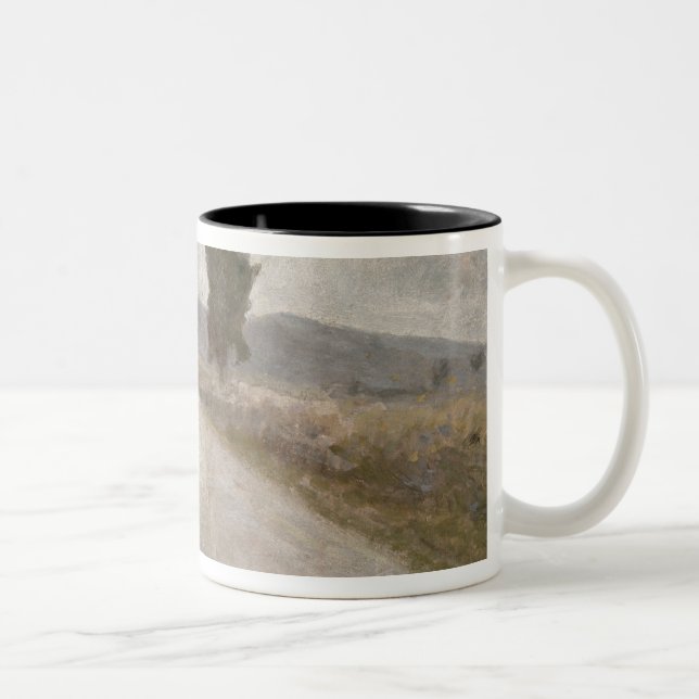 The Tuscan Road, c.1899 (board) Two-Tone Coffee Mug (Right)