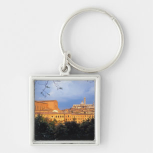 The Tuscan village of Sienna, Italy. Key Ring