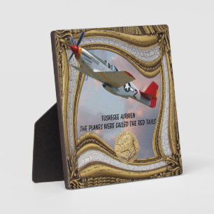 The Tuskegee Airmen-RED TAILS Plaque