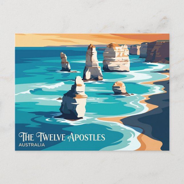 The Twelve Apostles Australia Postcard (Front)