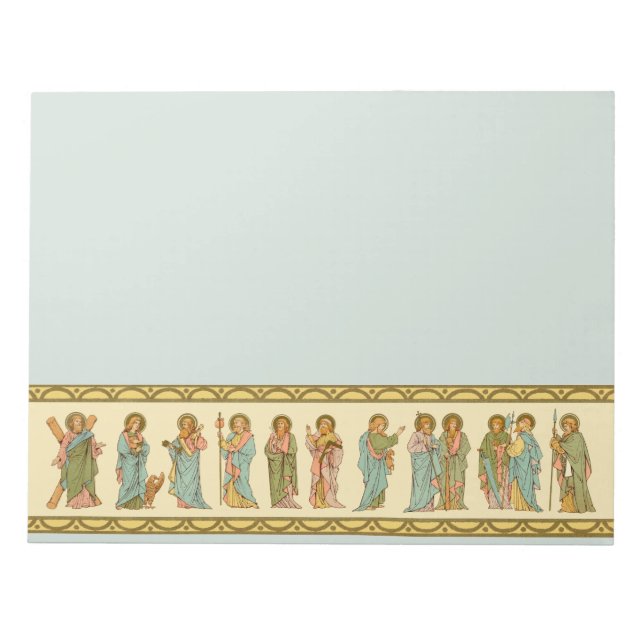 The Twelve Apostles (RLS 20a) 11"x8.5" Notepad (Front)