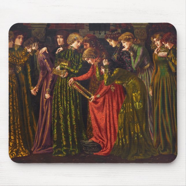 The Twelve Dancing Princesses by Gustave Stevens Mouse Pad (Front)