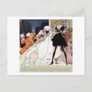 The Twelve Dancing Princesses Postcard