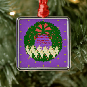 The Twelve Days of Christmas Collection: Day 11 Metal Tree Decoration