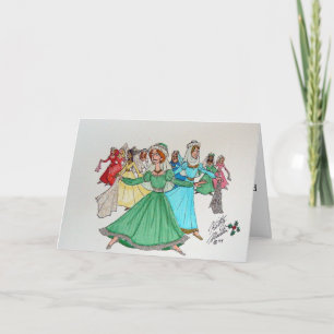 The Twelve Days of Christmas Holiday Card