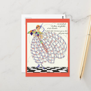 The Twelve Months of the Year: Messidor  Postcard