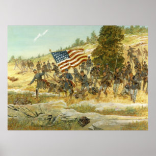 The Twentieth Maine by H. Charles McBarron Poster