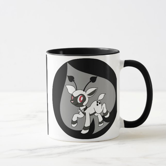 The Twinkle Dears Black and White Mug (Right)