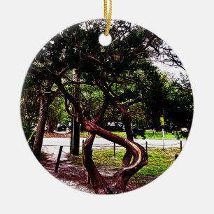 The Twisted Tree 1123 Ceramic Ornament