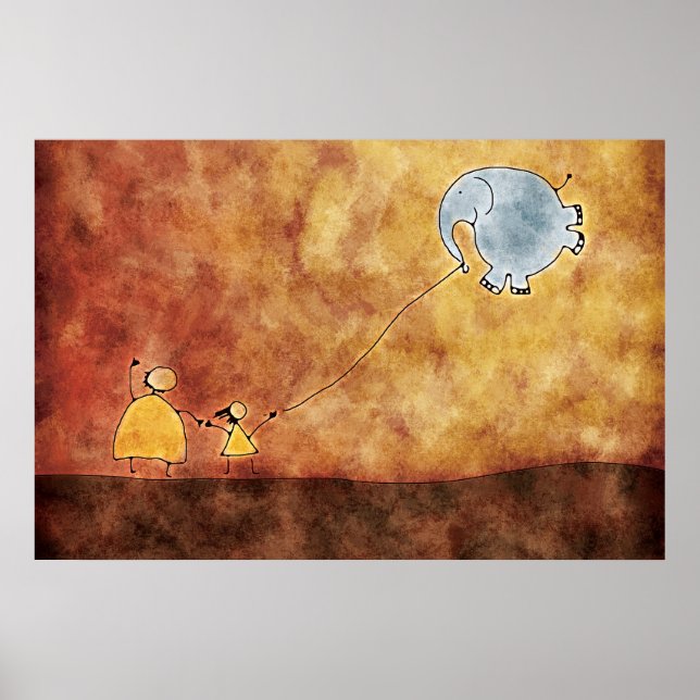 The Two and The Elephant Poster (Front)