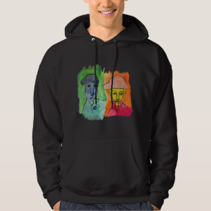 The Two Brothers Abstract Surrealism Painter T Hoodie