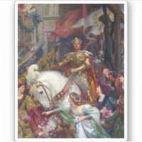 The Two Crowns c. 1900 by Sir Frank Dicksee