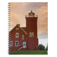 The Two Harbours Lighthouse overlooking Agate Bay