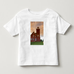 The Two Harbours Lighthouse overlooking Agate Bay Toddler T-Shirt