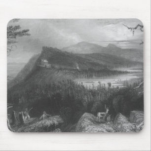 The Two Lakes and the Mountain House Mouse Pad