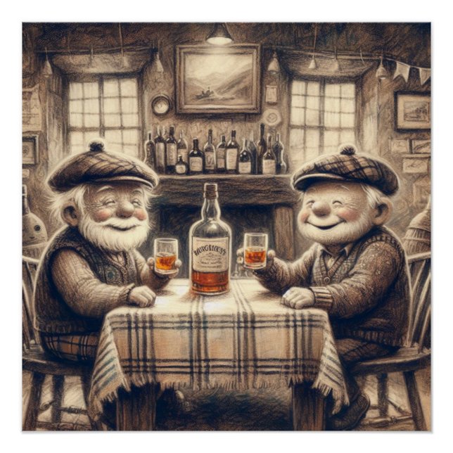 The two old men poster (Front)