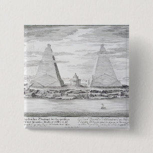 The Two Pyramids of Moeris, King of Egypt and his 15 Cm Square Badge