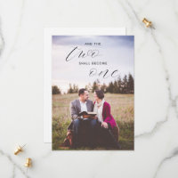 The Two Shall Become One Religious Photo