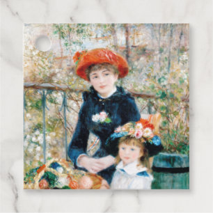 The Two Sisters, On the Terrace Auguste  Renoir    Favour Tags