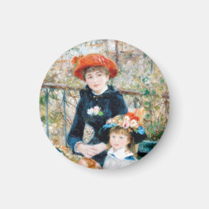 The Two Sisters, On the Terrace Auguste  Renoir    Magnet