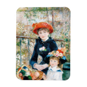 The Two Sisters, On the Terrace Auguste  Renoir    Magnet