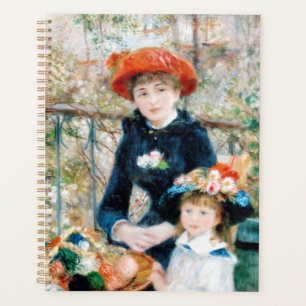 The Two Sisters, On the Terrace Auguste Renoir Planner