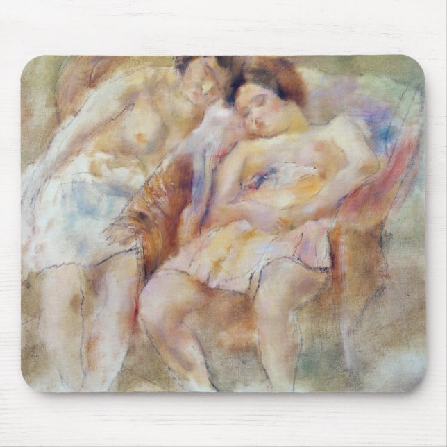 The Two Sleepers Mouse Pad (Front)