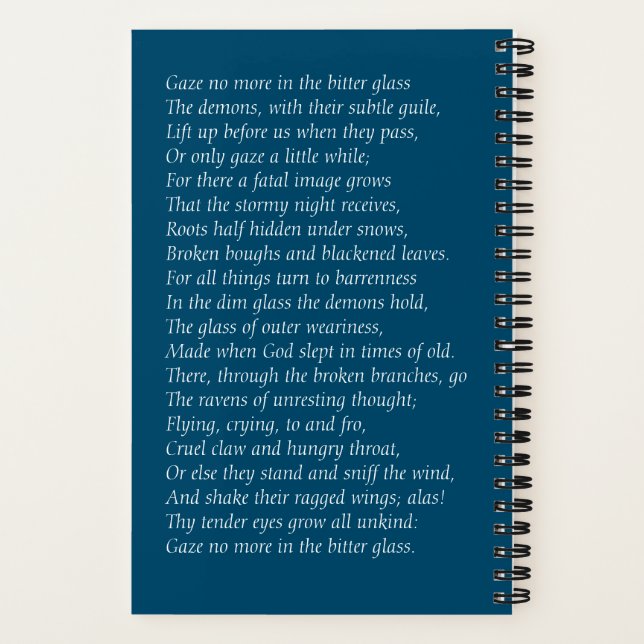 "The Two Trees" Two-in-One Journal/ Notebook (Back)