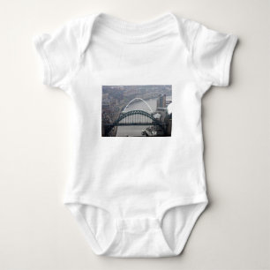 The Tyne Bridge and Millennium Bridge Baby Bodysuit