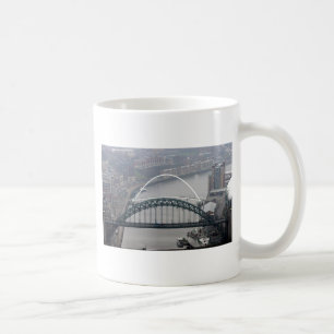 The Tyne Bridge and Millennium Bridge Coffee Mug