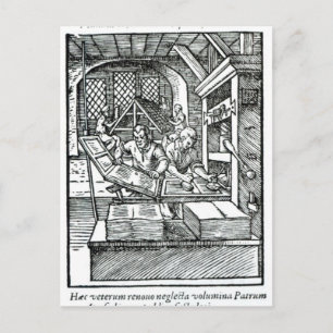 The Typographer, published by Hartman Schopper Postcard
